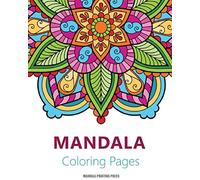 Mandalas coloring book: featuring beautiful mandalas and patterns designs ...