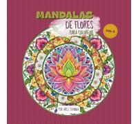 Mandalas de flores para colorear