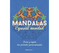 Mandalas Especial Navidad: Pinta y regala tus postales personalizadas