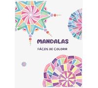Mandalas Fáceis de Colorir para Adultos
