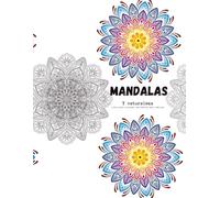 Mandalas & Naturaleza: Libro para colorear antiestrés para adultos