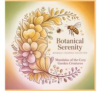 Mandalas of the Cozy Garden Creatures: Bees Ladybugs and Garden Insect Mandalas for Relaxing Coloring