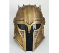 Mandalorian Armorer Helmet Custom Star Wars Prop Reply, L, argento