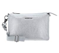 MANDARINA DUCK borsa a tracolla Mellow Metal Triple Pochette Silver