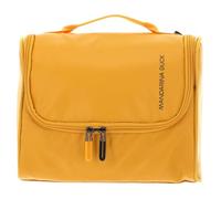 MANDARINA DUCK borsa da toilette Eco Coated Necessaire Duck Yellow giallo scuro