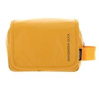 MANDARINA DUCK borsa da toilette Eco Coated Necessaire Duck Yellow giallo scuro