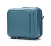 MANDARINA DUCK borsa trucco Logoduck + Beauty Case Tailor Blue petrolio