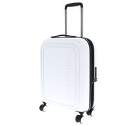Mandarina Duck carrello Logoduck + Expandable Cabin Trolley Blanc bianco