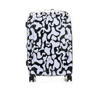 Mandarina Duck carrello Logoduck + Printed Exp.Trolley Moire nero bianco