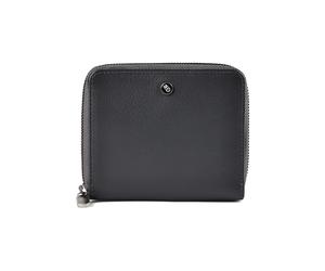 Mandarina Duck Downtown Portafoglio Protezione RFID Vera Pelle 10 cm grigio