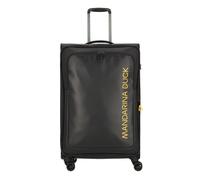Mandarina Duck Eco Coated 4 ruote Carrello L 78 cm espandibile nero