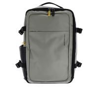Mandarina Duck Eco Coated Zaino grigio-verde, fibra sintetica, unisex, 20L