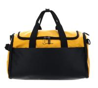Mandarina Duck Eco Coated Borsone da viaggio nero/giallo, plastica, 45 x 28 x 28cm