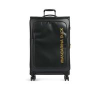Mandarina Duck Eco Coated 4 ruote Carrello L 78 cm con piega di espansione black (TAS017743)