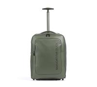 Mandarina Duck Eco Coated Zaino trolley grigio-verde, poliestere, 39 x 54 x 18cm