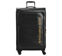 Mandarina Duck Eco Coated 4 ruote Carrello L 78 cm con piega di espansione black (TAS017743)
