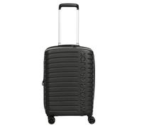 Mandarina Duck Trolley Flyduck KNV02 4 ruote cabina 55 cm con piega di espansione nero