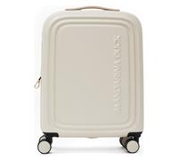 Mandarina Duck Logoduck + 4 ruote Carrello della cabina S 55 cm bianco