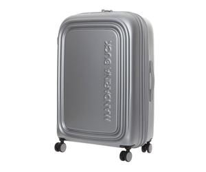 Mandarina Duck Logoduck + 4 ruote Carrello L 75 cm color argento