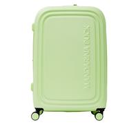 Mandarina Duck Logoduck + 4 ruote Carrello L 75 cm verde