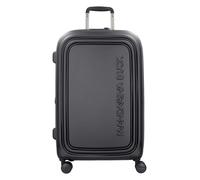 Mandarina Duck Logoduck + 4 ruote Carrello M 32 cm espandibile nero