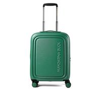 Mandarina Duck Logoduck + 4 ruote Trolley cabina S 55 cm verde