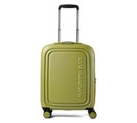 Mandarina Duck Logoduck + 4 ruote Trolley cabina S 55 cm verde