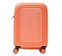 Mandarina Duck Logoduck Carrello cabina a 4 ruote 55 cm arancia