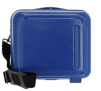 Mandarina Duck LOGODUCK Glitter Beauty Case, Glitter blu, taglia unica, Logo + glitter
