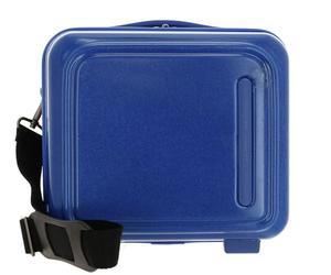 Mandarina Duck LOGODUCK Glitter Beauty Case, Glitter blu, taglia unica, Logo + glitter