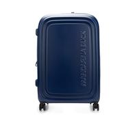 Mandarina Duck Logoduck+ - Trolley a 4 ruote 74 cm L espandibile (deep blue) blu
