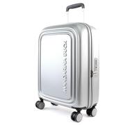 Mandarina Duck Trolley Logoduck S Cabina 40x55x20 Argento