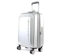 Mandarina Duck Logoduck + Trolley Cabin Exp, Bagaglio Valigia Unisex - Adulto, Argento (Silver), 35x55x23/26(LxHxW)