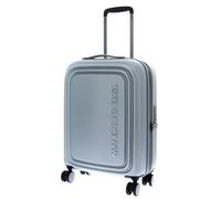 Mandarina Duck Logoduck + Trolley Cabin Exp, Bagaglio Valigia Unisex - Adulto, Argento (Silver), 40x55x20/23(LxHxW)
