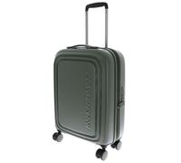 Mandarina Duck LOGODUCK + Trolley Cabin EXP, legno di pino verde, Cabin, Logo +