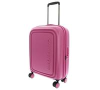 Mandarina Duck LOGODUCK + Trolley Cabin, Rosso viola., Linea iconica policarbonato