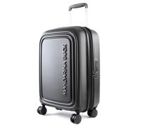 Mandarina Duck Logoduck+ - Trolley cabina a 4 ruote 55 cm S espandibile (black) nero