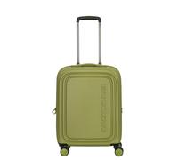 Mandarina Duck carrello Logoduck + Expandable Cabin Trolley Winter Olive verde chiaro