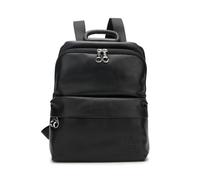 Mandarina Duck MD20 Zaino da giorno Vera Pelle 35 cm Vano porta PC nero