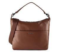 Mandarina Duck Mellow Leather Hobo - Borsa a spalla 33 cm (milk chocolate) marrone