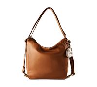 Mandarina Duck Mellow Leather Borsa a zainetto marrone, pelle di vitello grana, donna