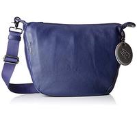 Mandarina Duck Mellow Leather, Borsa a Tracolla Donna, Blu (Dress Blue), 30x28x11 (L x H x W)