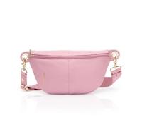 MANDARINA DUCK marsupio Mellow Leather Bum Bag Lilac Rose