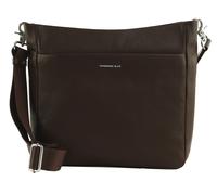 Mandarina Duck Mellow Leather Borsa a tracolla Vera Pelle 30 cm marrone