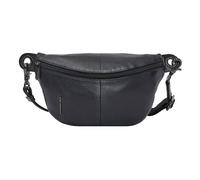 Mandarina Duck Mellow Leather Marsupio Vera Pelle 30 cm nero