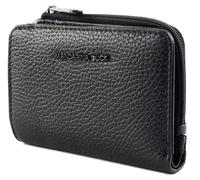 Mandarina Duck Mellow Leather Wallet, Accessori da Viaggio-Portafogli Donna, Nero, Taglia Unica