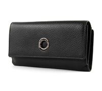 Mandarina Duck Mellow Leather Wallet with Flap L Nero