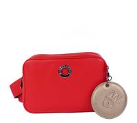 Mandarina Duck Mellow Pelle Tracolla Fotocamera Borsa Fiamma Scarlet