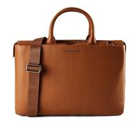 Mandarina Duck Mellow Urban Borsetta Vera Pelle 40 cm Vano porta PC marrone
