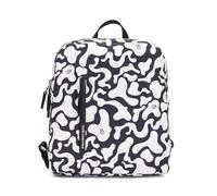 Mandarina Duck Hunter Moire Zaino bianco,blu, poliestere, donna
